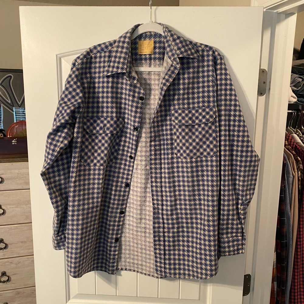 Vintage 70/80s Sears Long Sleeve Button Down